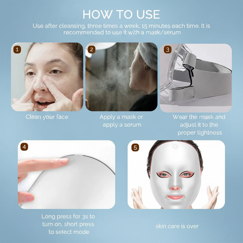 LED Face Therapy Mask